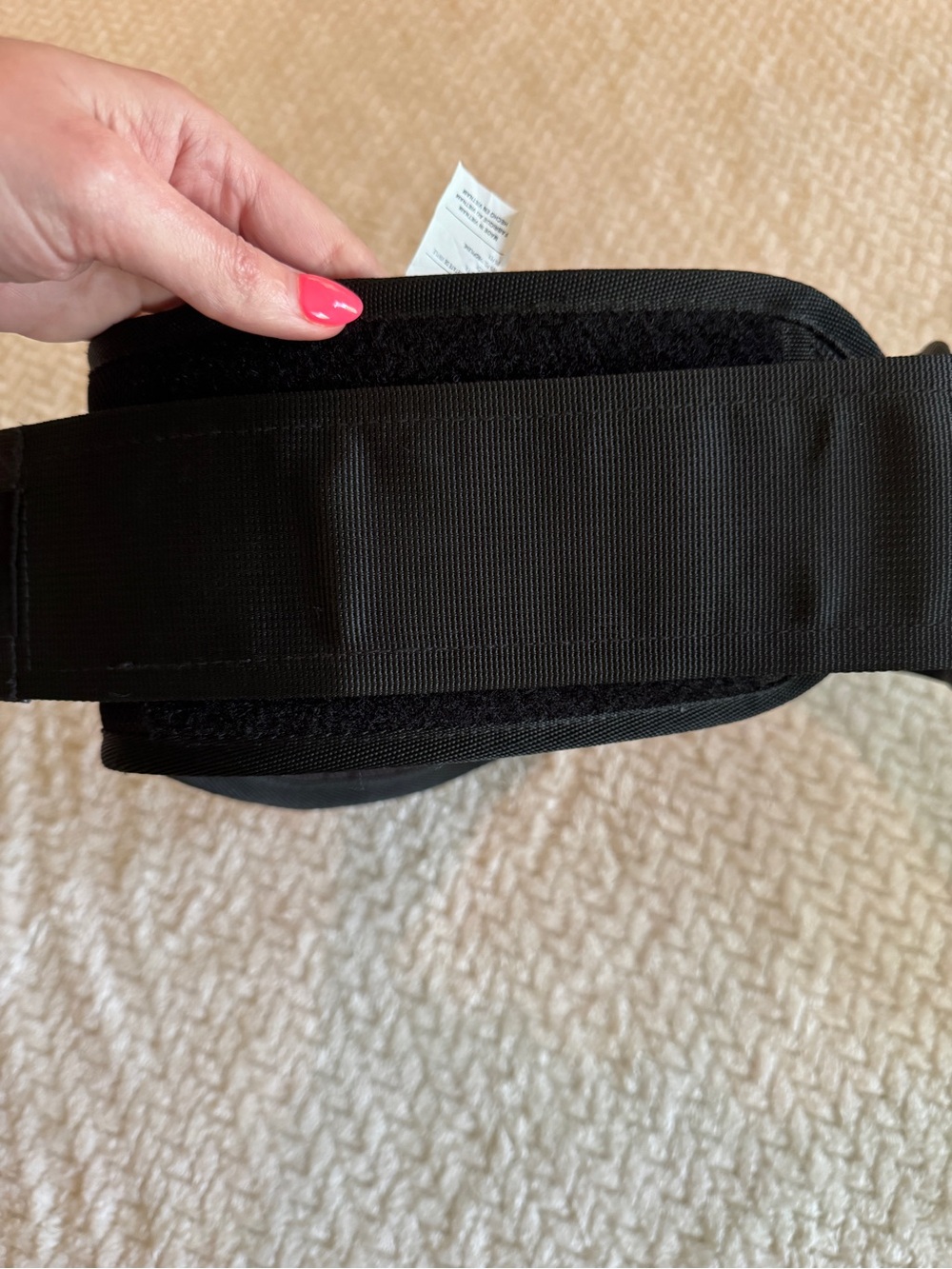 Nike Black Strength Training Belt Size Medium View 3